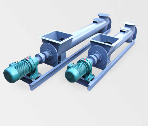 可水平、傾斜輸送粉末，可以按照用戶要求設計不同管徑、長度