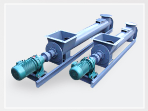 可水平、傾斜、垂直輸送物料，給料粒度≤5mm